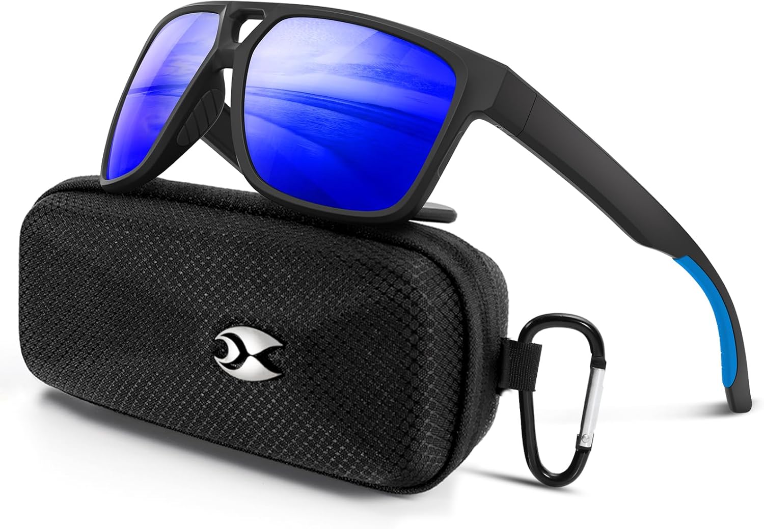 Поляризованные спортивные солнцезащитные очки для мужчин: солнцезащитные очки с защитой UV400 для женщин TR90, солнцезащитные очки для рыбалки и бега Occhsouo, C03-dark Blue
Поляризованные спортивные солнцезащитные очки для мужчин: солнцезащитные очки с защитой UV400 для женщин TR90, солнцезащитные очки для рыбалки и бега Occhsouo, C03-dark Blue