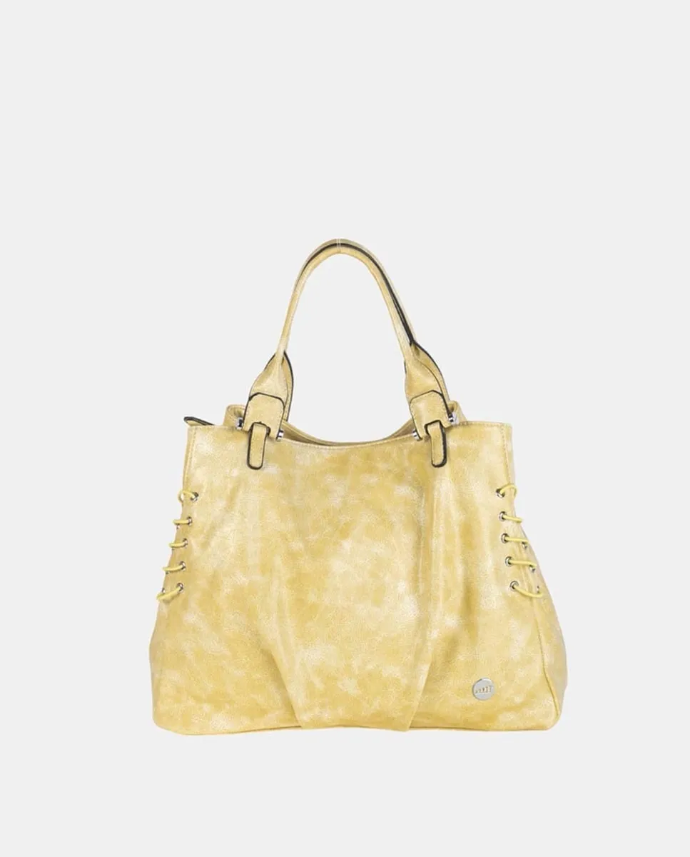 Сумка в стиле «боулин» из искусственной кожи цвета лайма с потертой отделкой и соответствующими вставками Volum, жёлтый, Желтый, Сумка в стиле «боулин» из искусственной кожи цвета лайма с потертой отделкой и соответствующими вставками Volum, жёлтый
Сумка в стиле «боулин» из искусственной кожи цвета лайма с потертой отделкой и соответствующими вставками Volum, жёлтый, Желтый, Сумка в стиле «боулин» из искусственной кожи цвета лайма с потертой отделкой и соответствующими вставками Volum, жёлтый