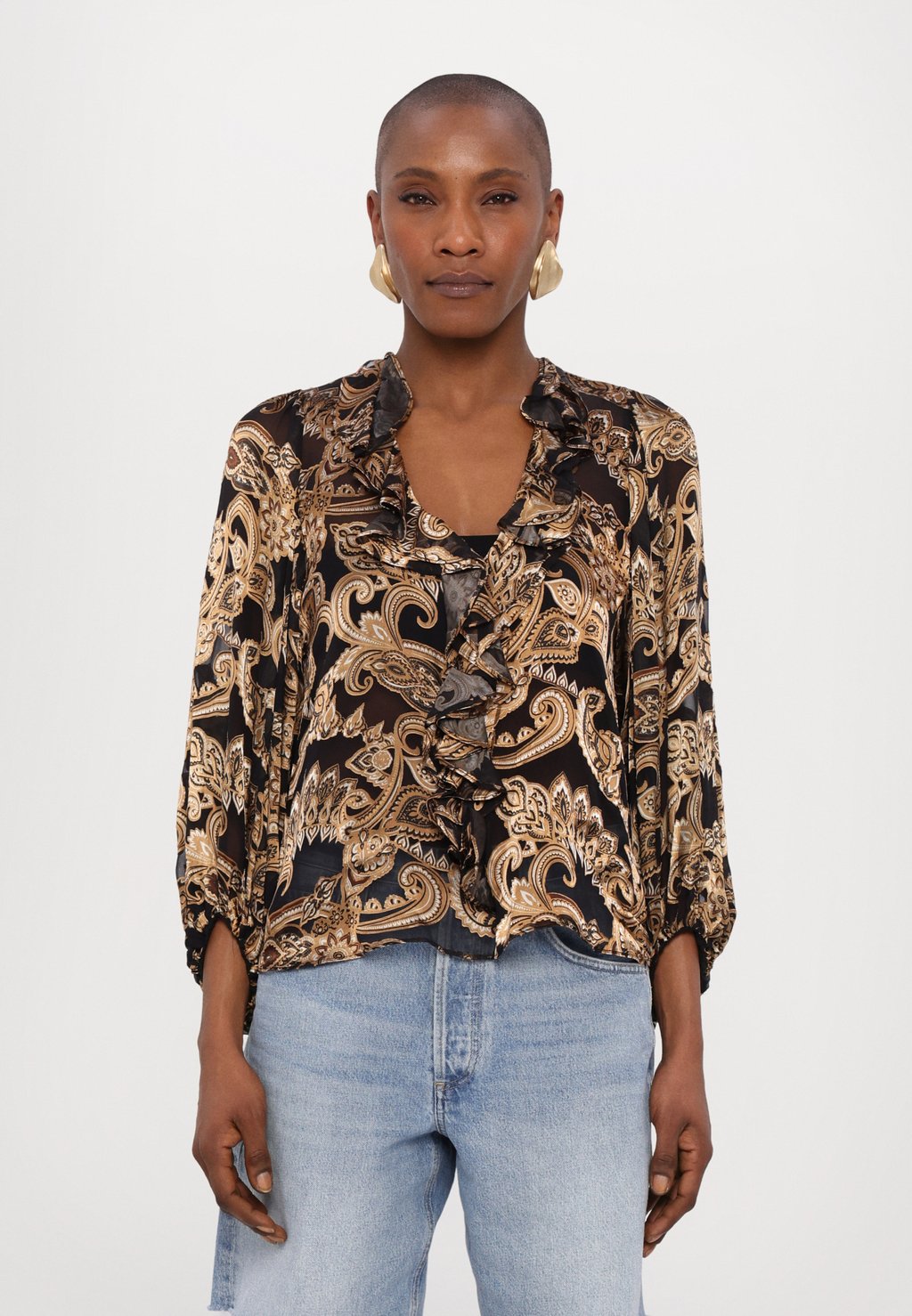 Блуза BETSIE Alice + Olivia, мультиколор
Блуза BETSIE Alice + Olivia, мультиколор