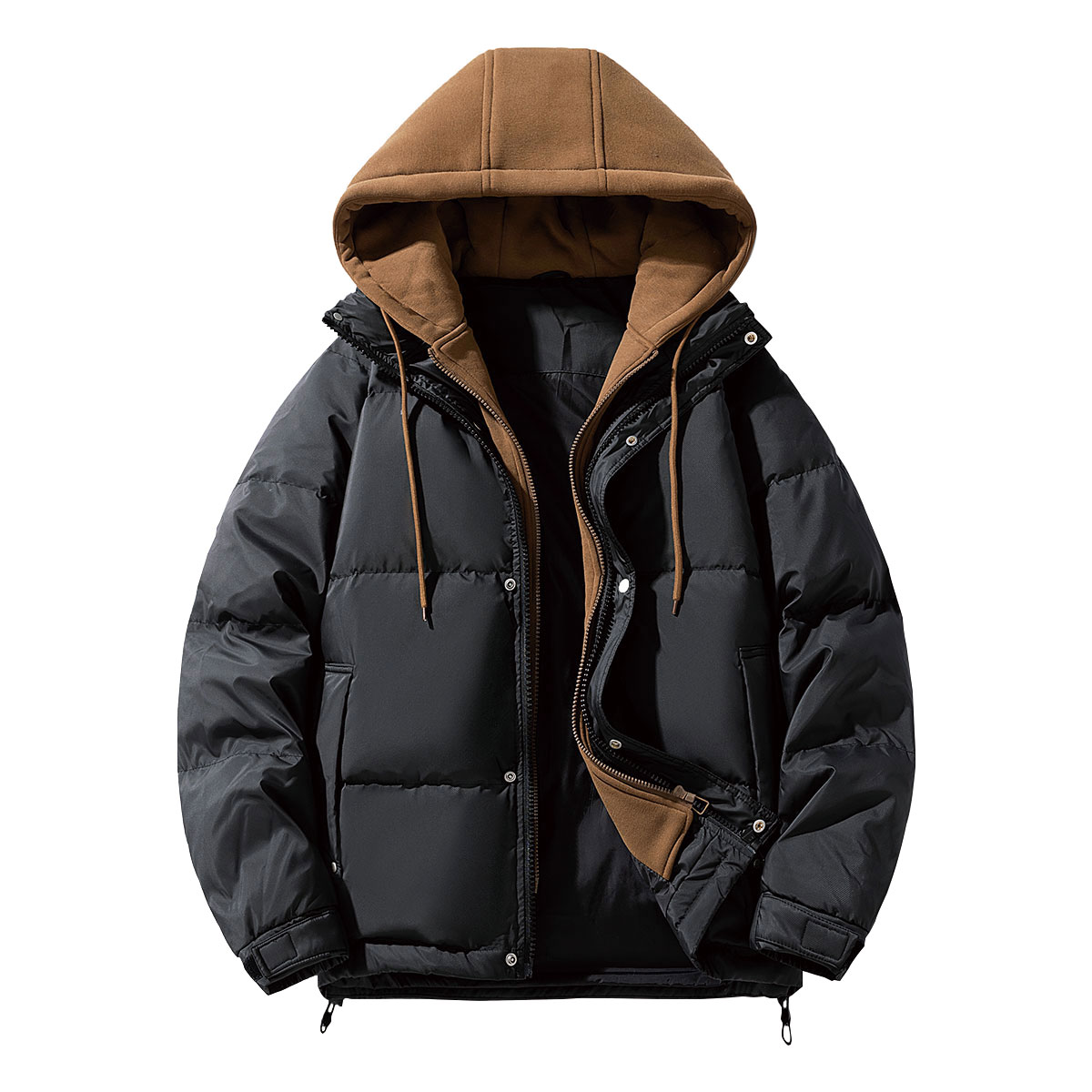 Пуховик унисекс THREEAGAINTHR33, черный с вышивкой
Пуховик унисекс THREEAGAINTHR33, черный с вышивкой