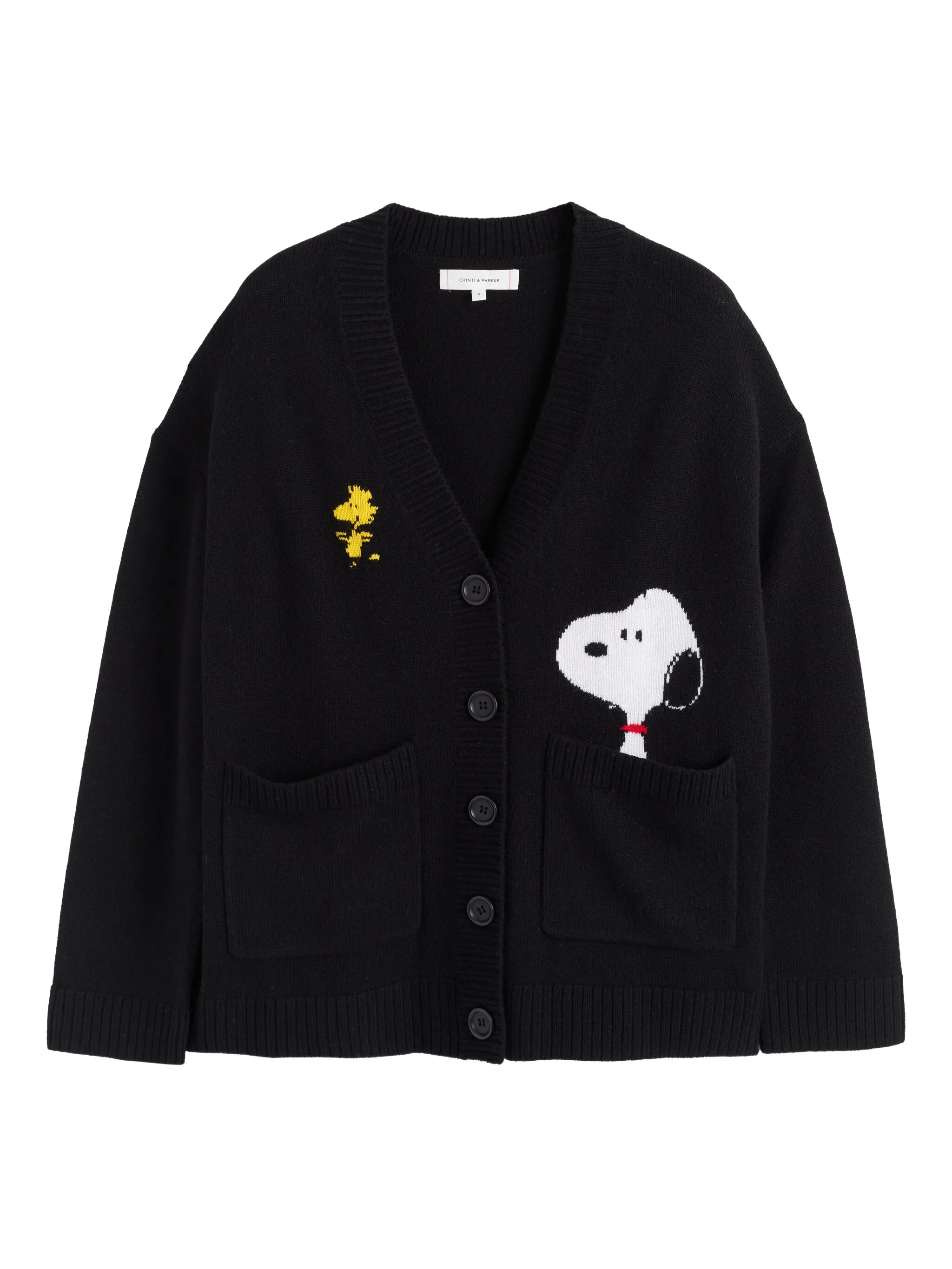 Кардиган Snoopy с карманами Chinti & Parker, черный
Кардиган Snoopy с карманами Chinti & Parker, черный