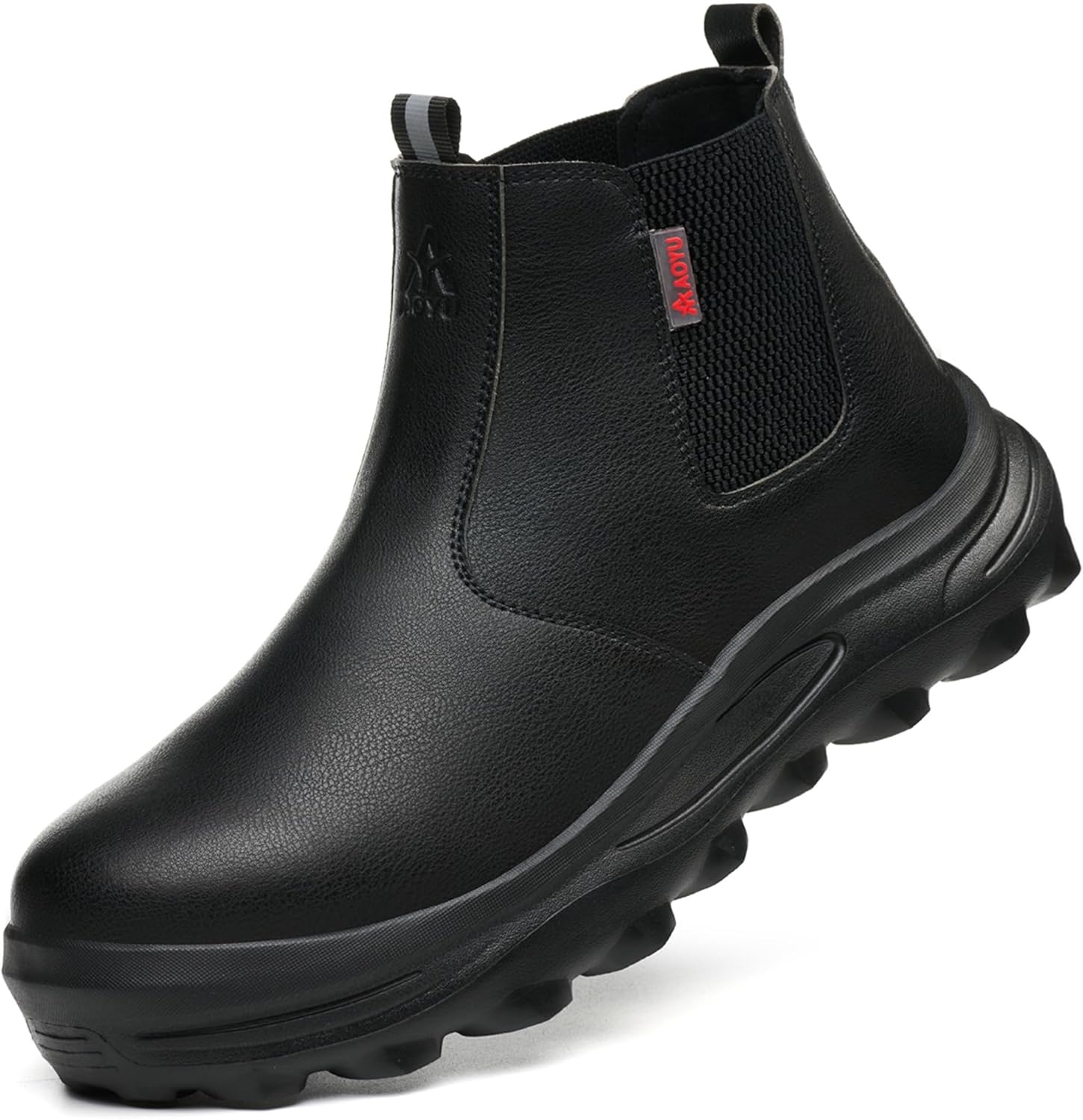 Мужские ботинки с стальным носком, водонепроницаемые, противоударные, с защитой от сдавливания, нескользящие Kaidisen, черный
Мужские ботинки с стальным носком, водонепроницаемые, противоударные, с защитой от сдавливания, нескользящие Kaidisen, черный