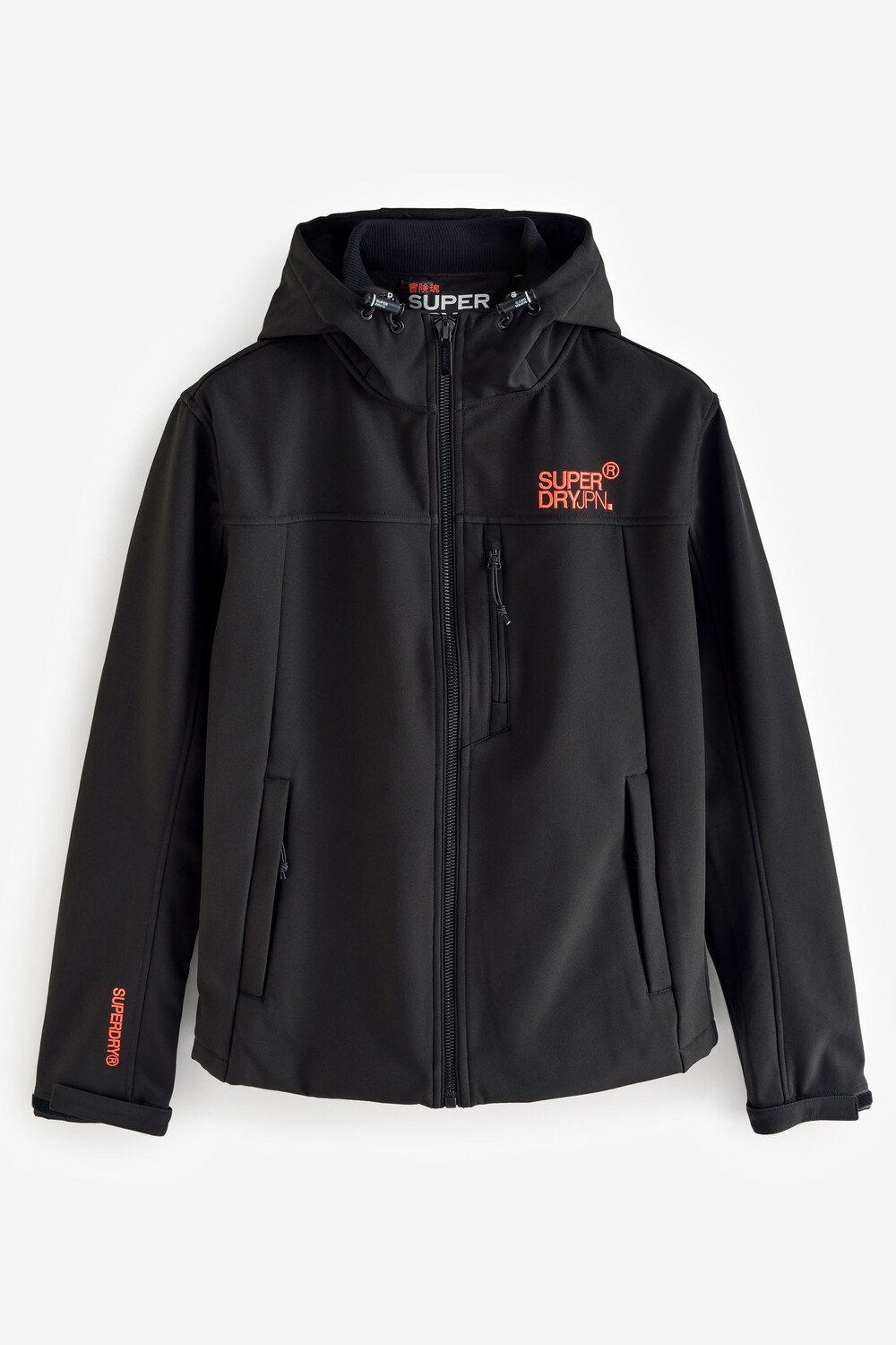 Куртка треккер софтшелл с капюшоном Superdry, черный
Куртка треккер софтшелл с капюшоном Superdry, черный