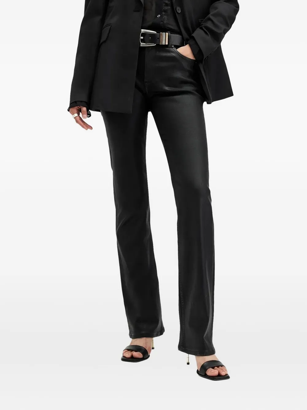 Джинсы с покрытием AllSaints, черный
Джинсы с покрытием AllSaints, черный