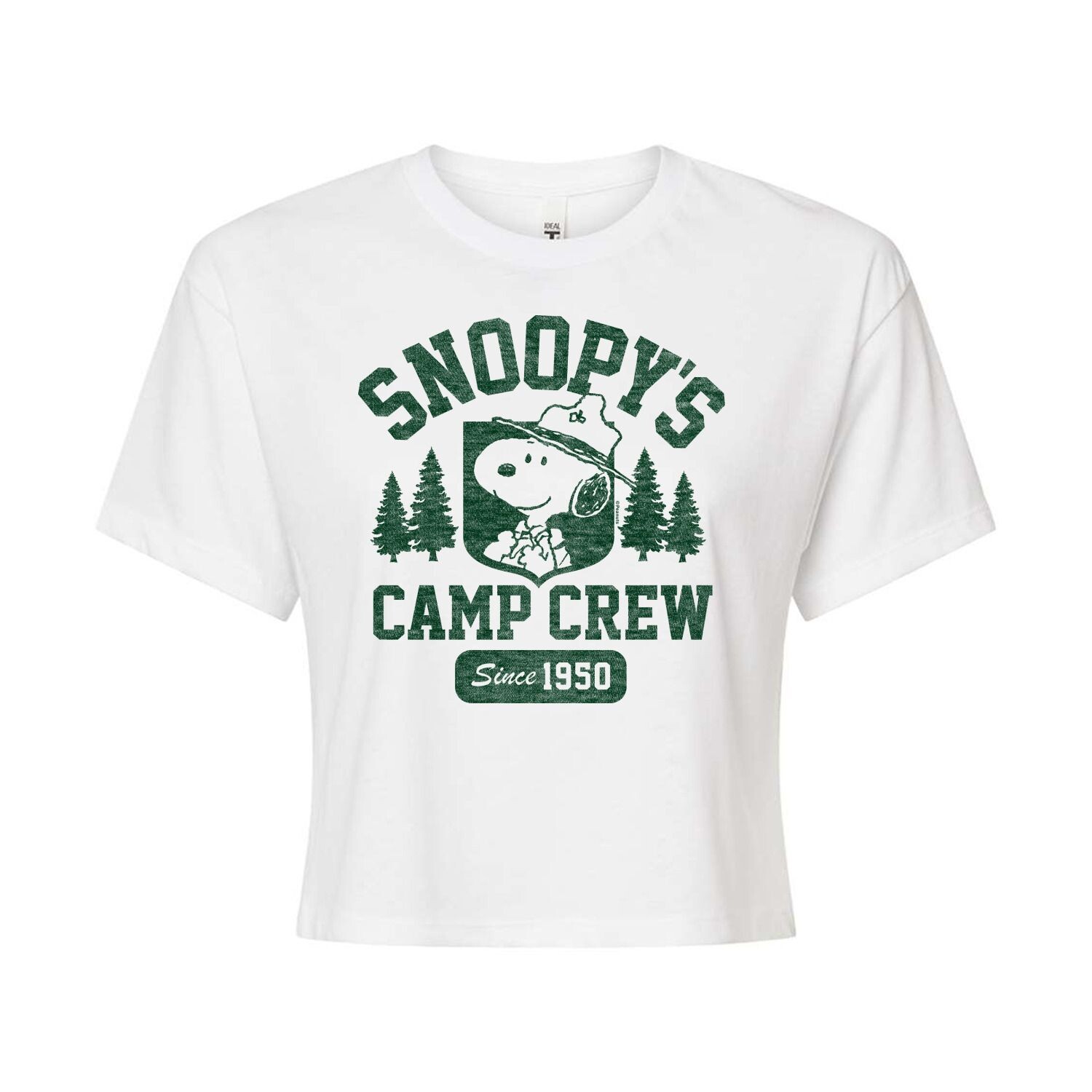 Укороченная футболка с рисунком Peanuts Juniors "Camp Crew" Licensed Character, белый
Укороченная футболка с рисунком Peanuts Juniors "Camp Crew" Licensed Character, белый