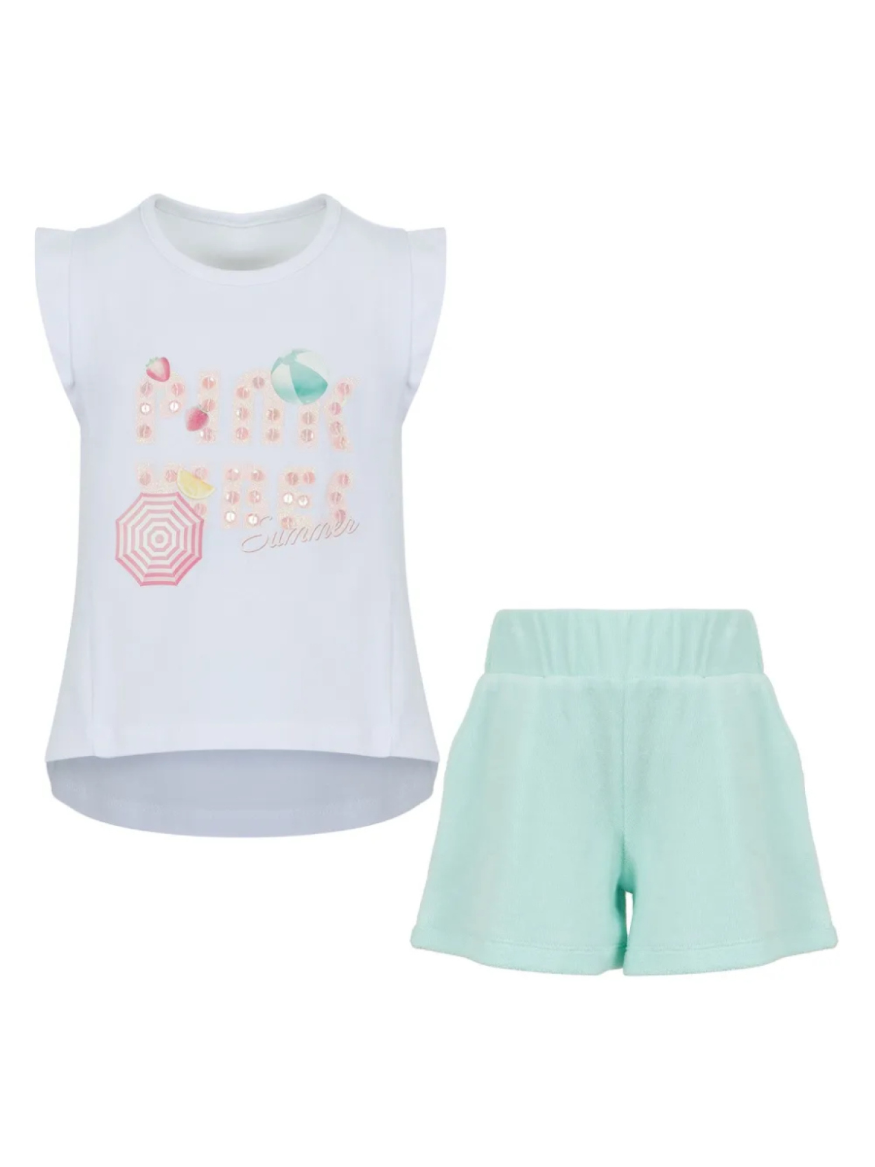 Комплект из топа и шортов Lapin House, зеленый
Комплект из топа и шортов Lapin House, зеленый