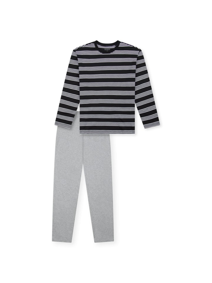 Schiesser Черно-серая пижама
Schiesser Черно-серая пижама