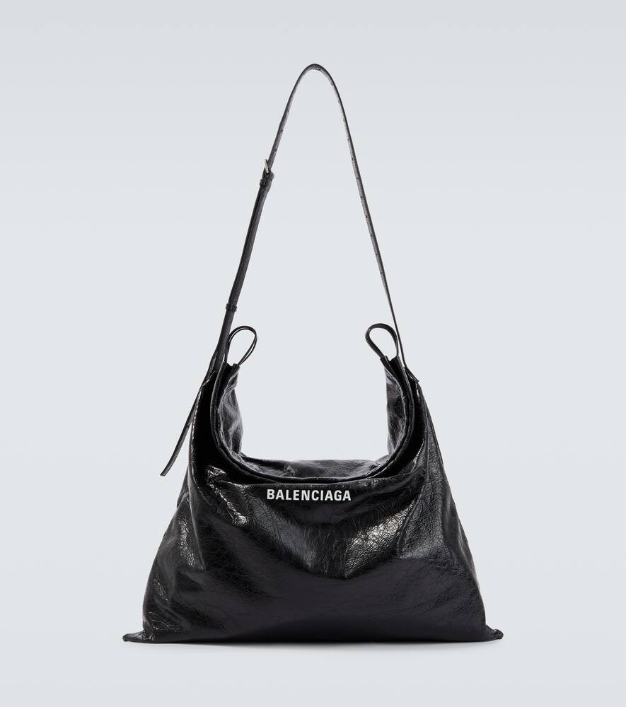 Кожаная сумка через плечо Balenciaga, Black/L White
Кожаная сумка через плечо Balenciaga, Black/L White