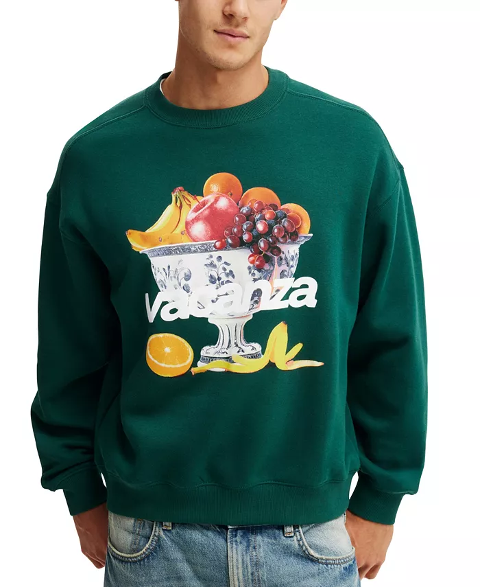 Мужской свитер с принтом Box Fit COTTON ON, зеленый
Мужской свитер с принтом Box Fit COTTON ON, зеленый