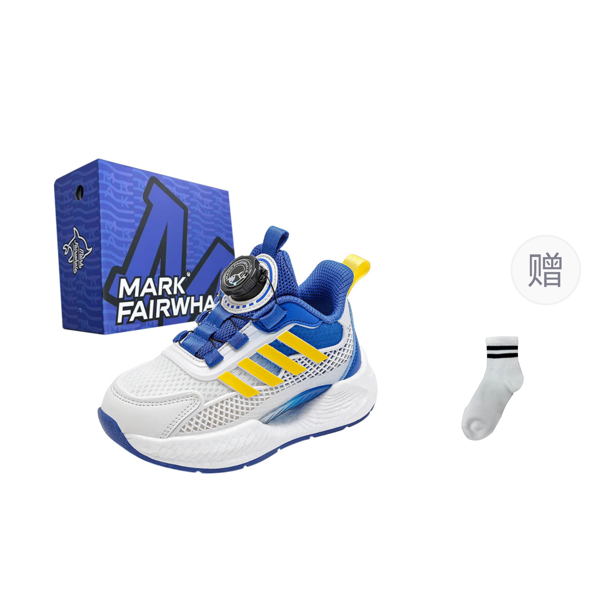 Детские кроссовки для бега FAIRWHALE, синий
Детские кроссовки для бега FAIRWHALE, синий