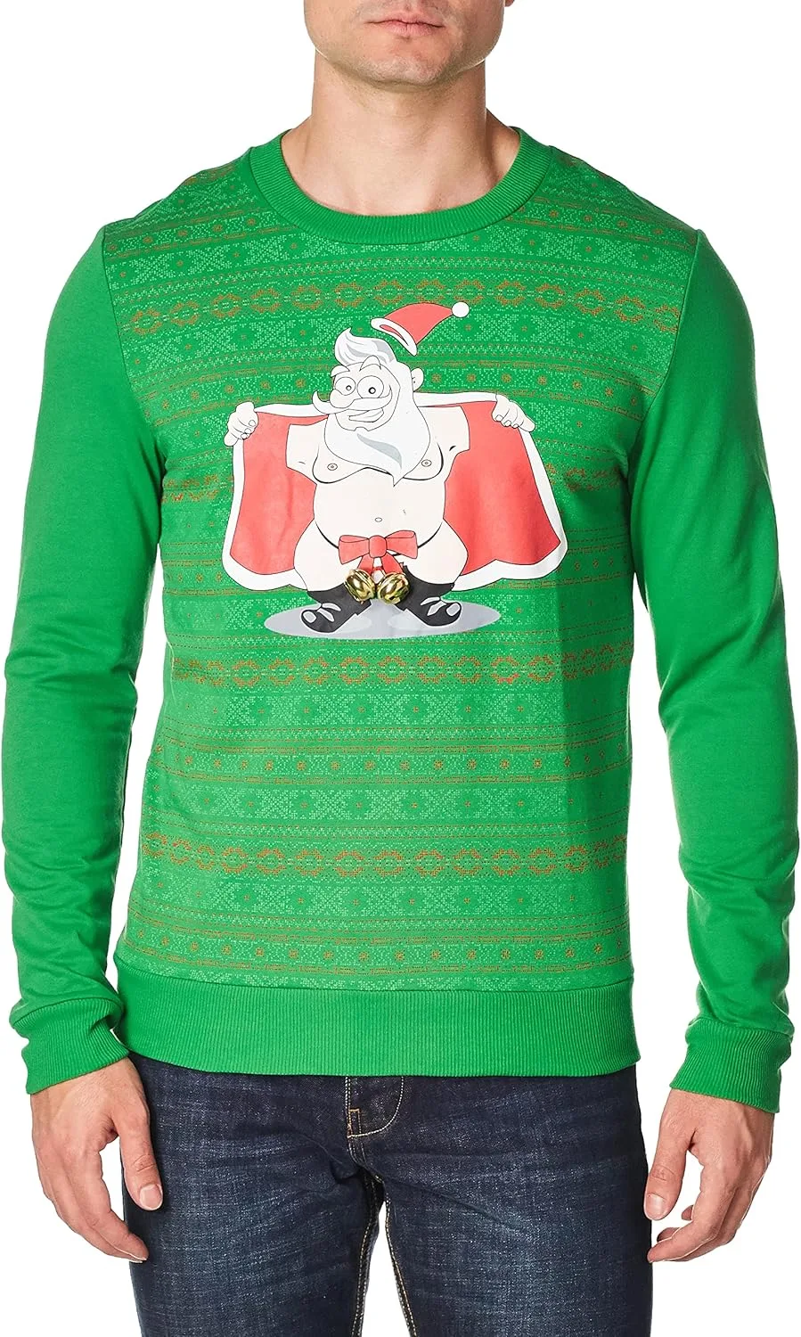 Свитер рождественский мужской Alex Stevens Jingle Balls Santa
Свитер рождественский мужской Alex Stevens Jingle Balls Santa