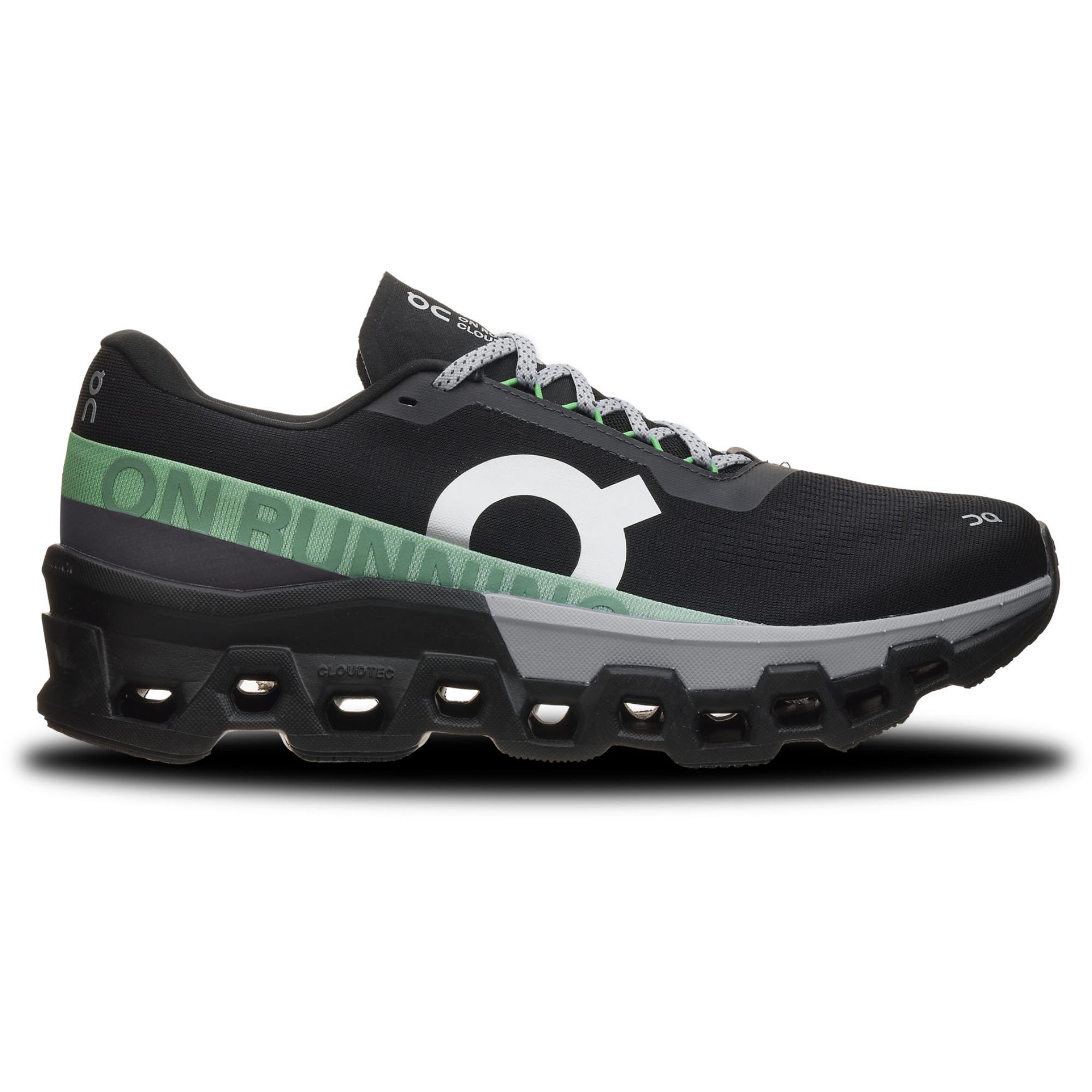 Мужские беговые кроссовки Cloudmonster 2 On, Black/Glacier
Мужские беговые кроссовки Cloudmonster 2 On, Black/Glacier