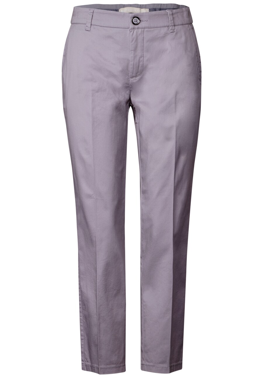 Обычные брюки-чинос STREET ONE, фиолетовый
Обычные брюки-чинос STREET ONE, фиолетовый