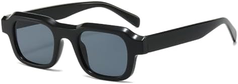 Модные квадратные солнцезащитные очки для женщин в стиле ретро с защитой от УФ-излучения UV400, трендовые солнцезащитные очки для мужчин, черные и серые, N MTZJH, One Color
Модные квадратные солнцезащитные очки для женщин в стиле ретро с защитой от УФ-излучения UV400, трендовые солнцезащитные очки для мужчин, черные и серые, N MTZJH, One Color