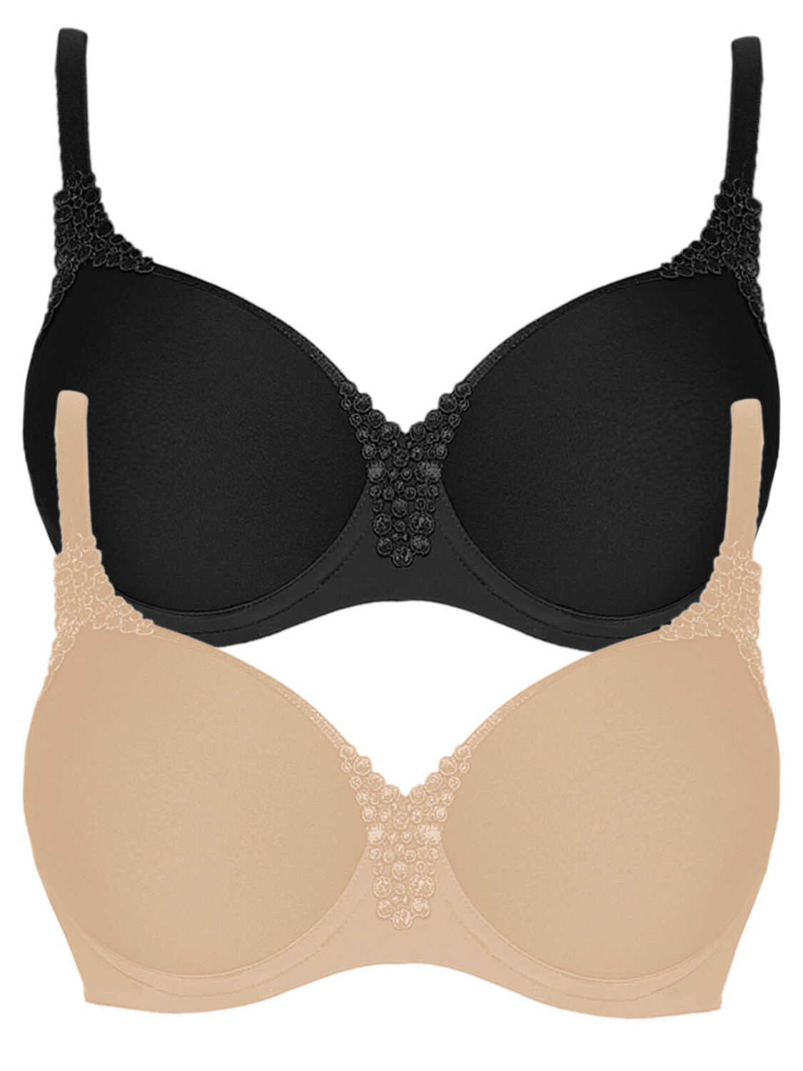 Бюстгальтер с косточками Viania 2er Pack Spacer Bügel BH Carola, цвет nude schwarz
Бюстгальтер с косточками Viania 2er Pack Spacer Bügel BH Carola, цвет nude schwarz