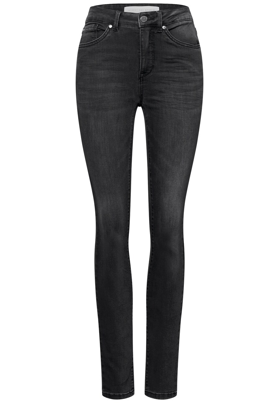 Узкие джинсы Street One Studio, Black Denim
Узкие джинсы Street One Studio, Black Denim