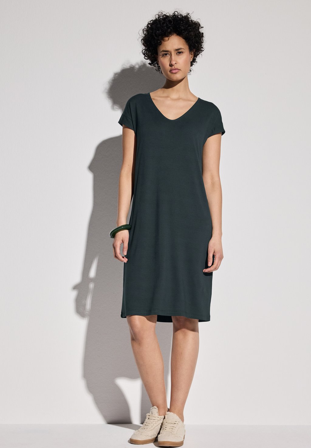 Платье из джерси Street One, зеленый/меланж
Платье из джерси Street One, зеленый/меланж