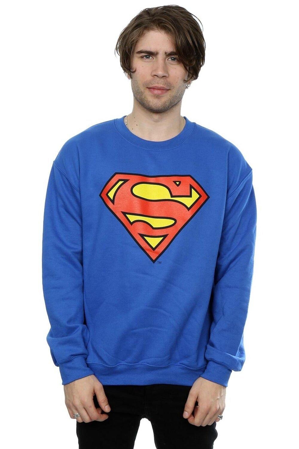Толстовка с логотипом Супермена DC Comics, синий
Толстовка с логотипом Супермена DC Comics, синий