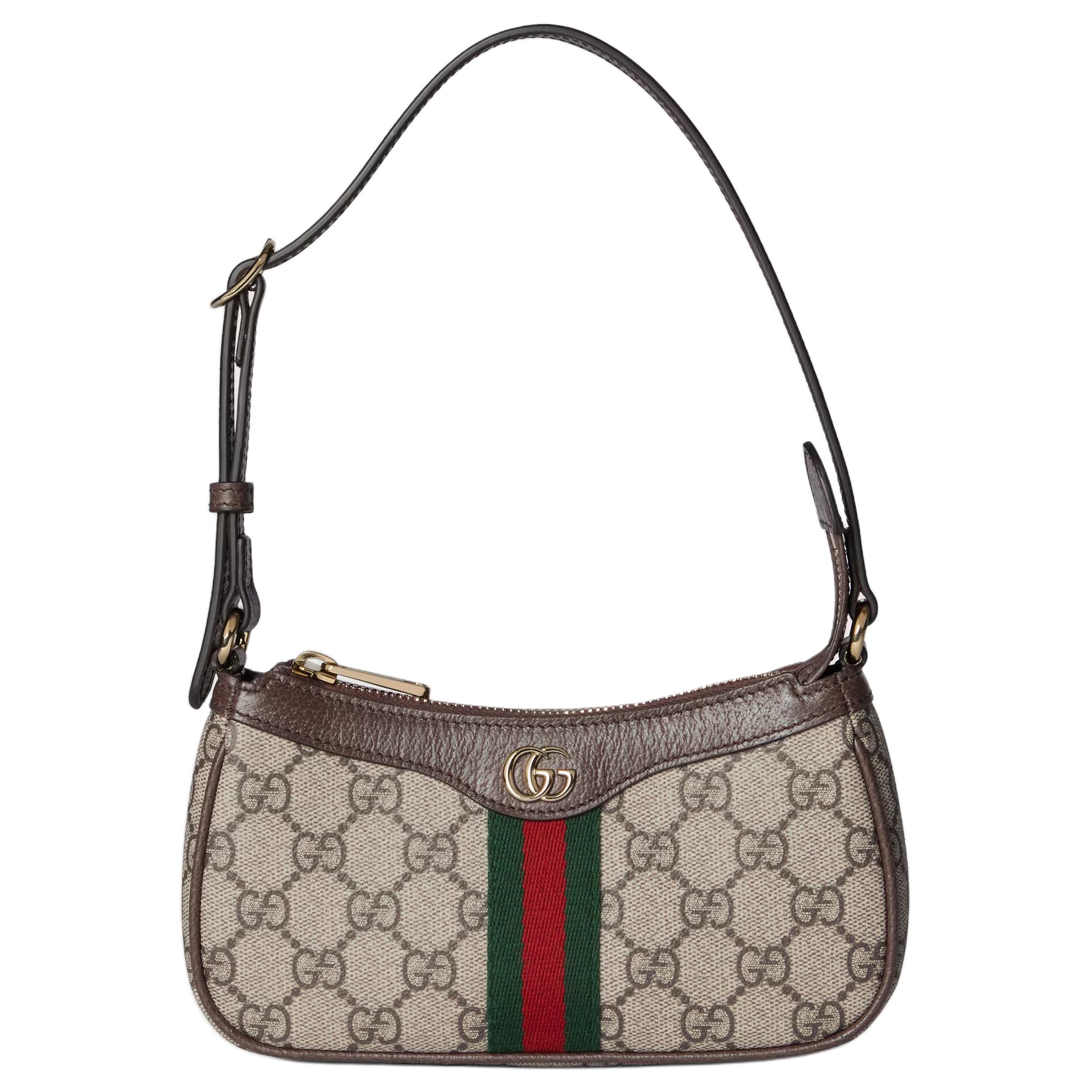 GUCCI Миниатюрная холщовая женская сумка через плечо с кожаными вставками
GUCCI Миниатюрная холщовая женская сумка через плечо с кожаными вставками