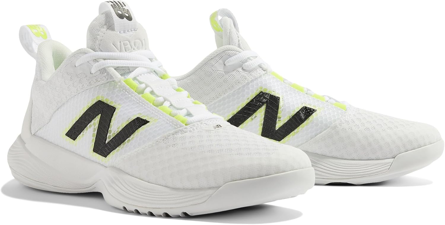 Женские волейбольные кроссовки New Balance FuelCell VB-01, белый/черный
Женские волейбольные кроссовки New Balance FuelCell VB-01, белый/черный
