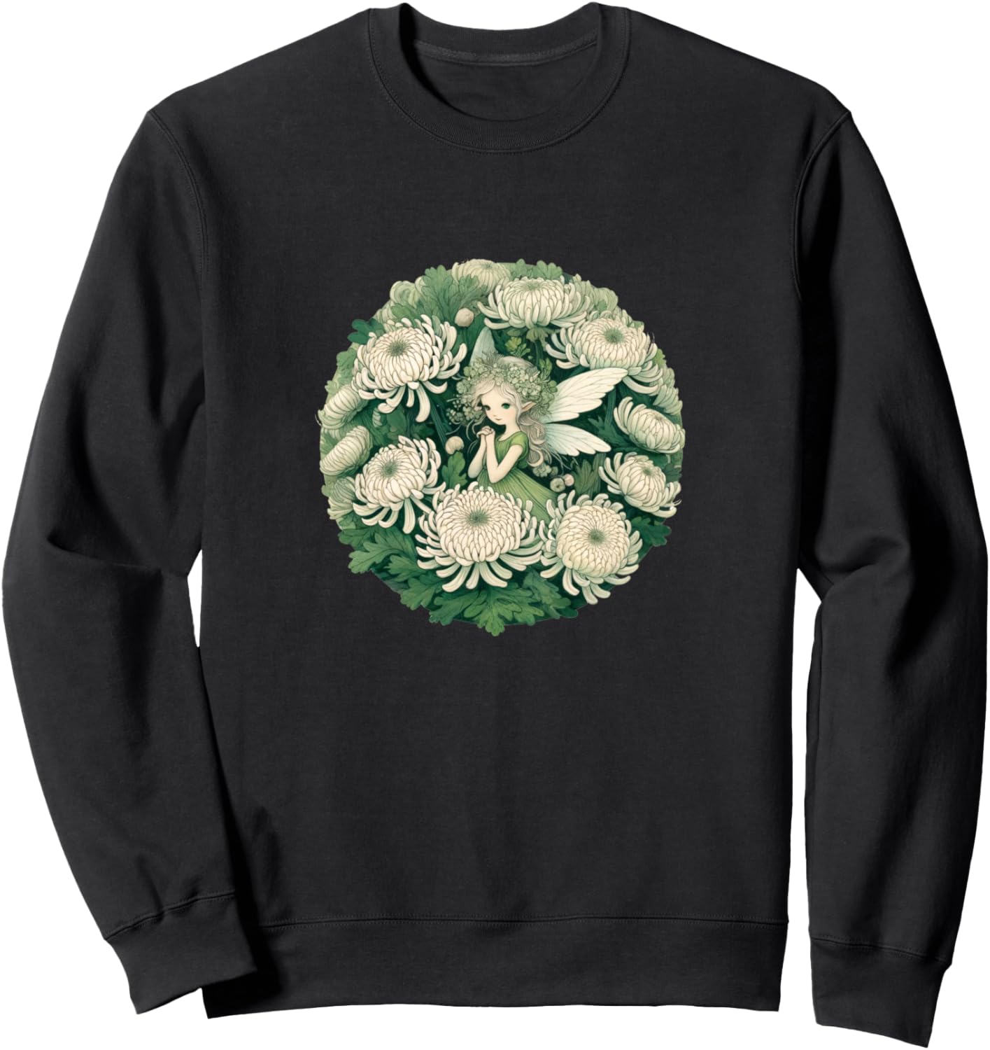 Толстовка с изображением сказочного сада с хризантемами Prayer Fae Snugg, черный
Толстовка с изображением сказочного сада с хризантемами Prayer Fae Snugg, черный