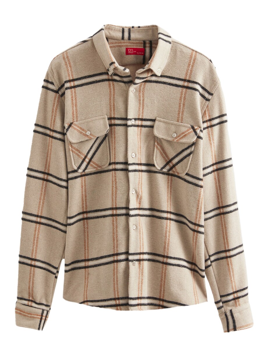 Рубашка обычного кроя на пуговицах D’S Damat, светло-бежевый
Рубашка обычного кроя на пуговицах D’S Damat, светло-бежевый