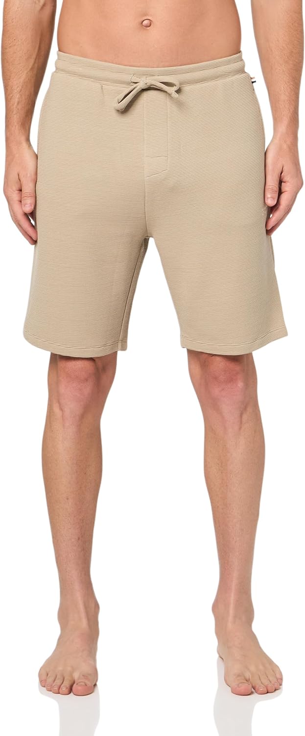 BOSS Мужские мягкие ребристые шорты, Dessert Beige
BOSS Мужские мягкие ребристые шорты, Dessert Beige