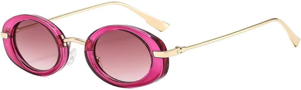 Солнцезащитные очки с защитой UV400 | Овальная металлическая оправа в стиле панк | для женщин и мужчин, для занятий спортом на открытом воздухе и вождения DSVIGF, Purple-purple
Солнцезащитные очки с защитой UV400 | Овальная металлическая оправа в стиле панк | для женщин и мужчин, для занятий спортом на открытом воздухе и вождения DSVIGF, Purple-purple