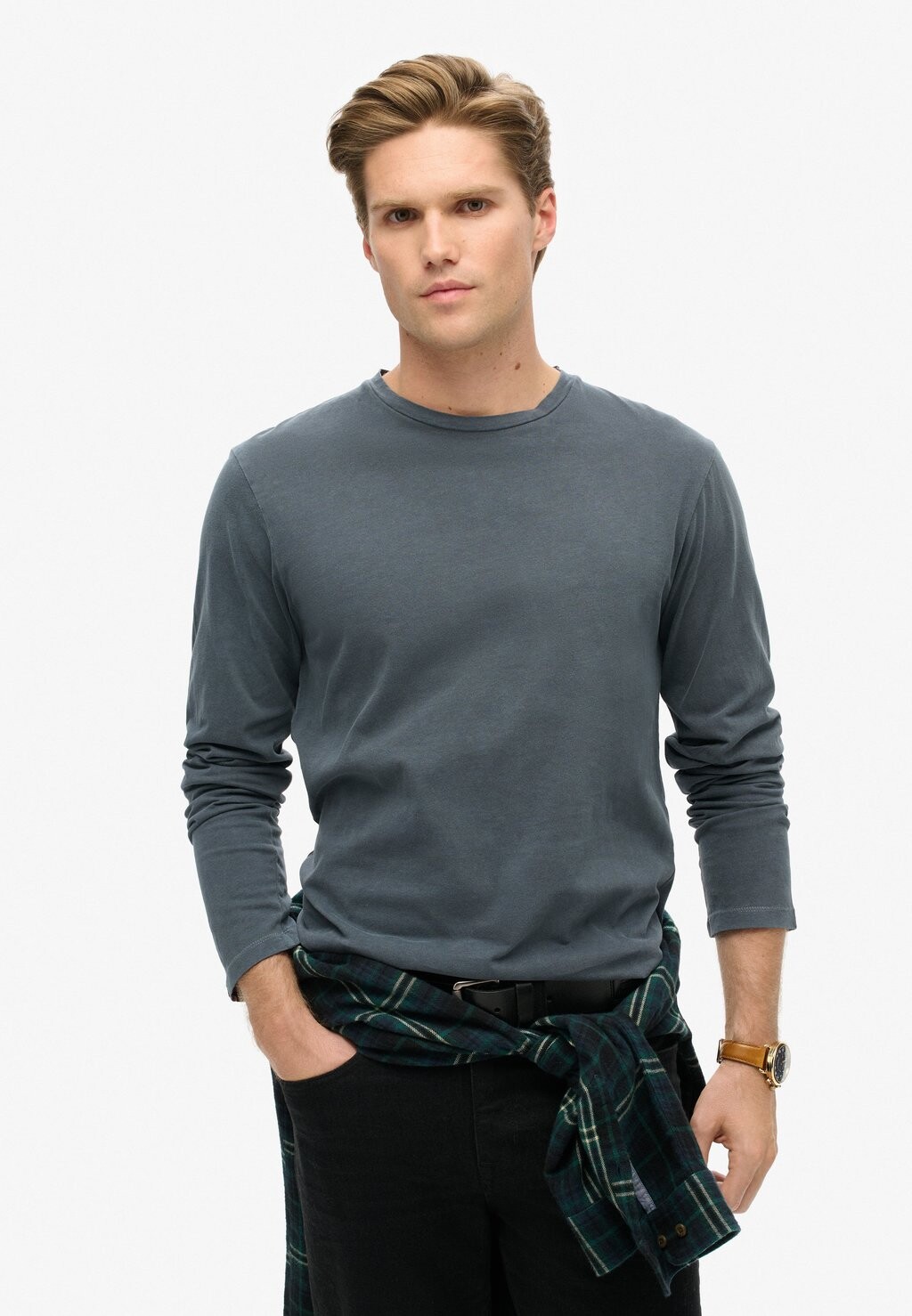 Топ с длинными рукавами CLASSIC ESSENTIAL Superdry, цвет Mottled Blue
Топ с длинными рукавами CLASSIC ESSENTIAL Superdry, цвет Mottled Blue