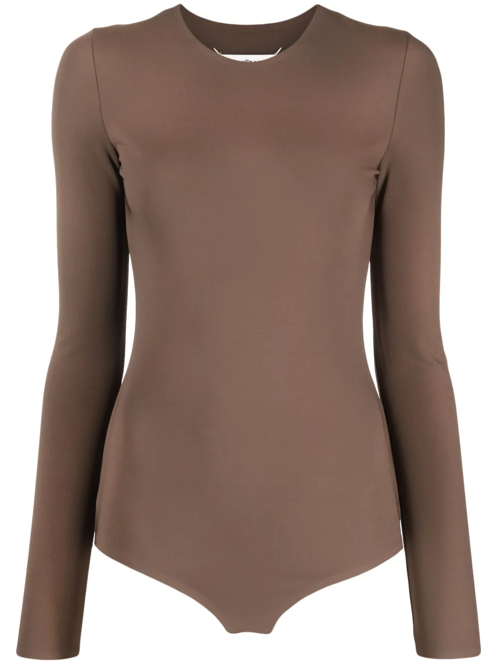 Боди с длинными рукавами MAISON MARGIELA, коричневый
Боди с длинными рукавами MAISON MARGIELA, коричневый
