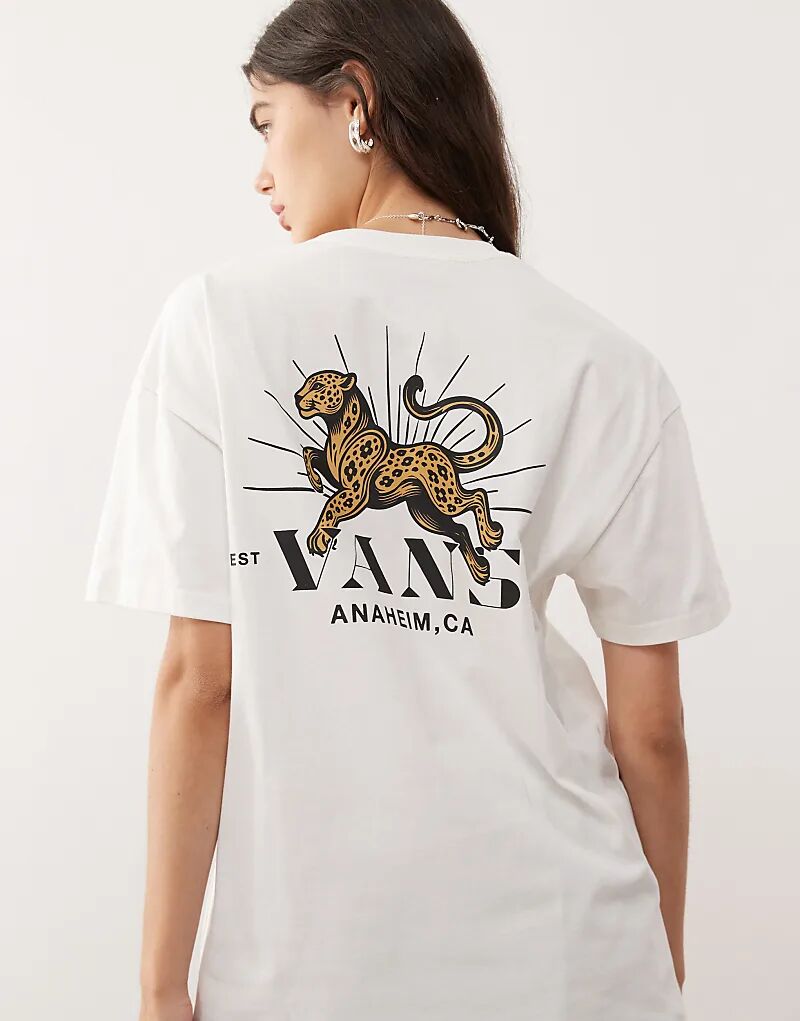 Футболка Vans Leopard Palm oversize цвета «зефир»
Футболка Vans Leopard Palm oversize цвета «зефир»