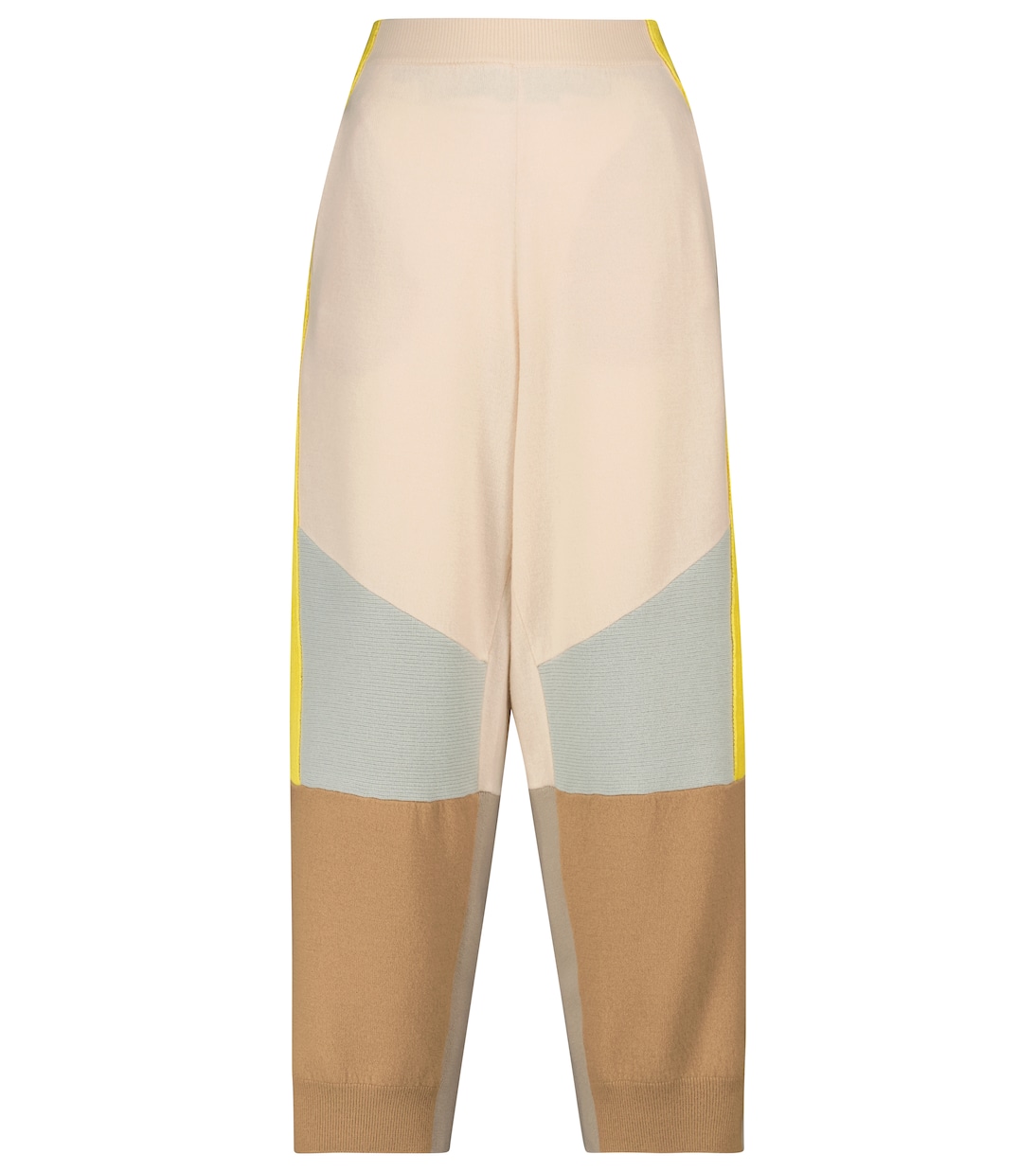 Прямые шерстяные брюки с высокой талией Stella McCartney, кэмел
Прямые шерстяные брюки с высокой талией Stella McCartney, кэмел