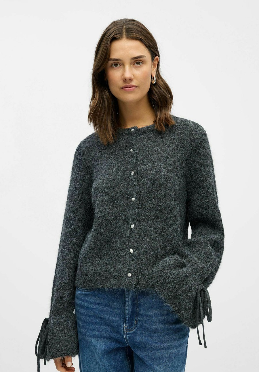 Кардиган Object Cardigan, Dark Grey Melange/Mottled Dark Grey
Кардиган Object Cardigan, Dark Grey Melange/Mottled Dark Grey