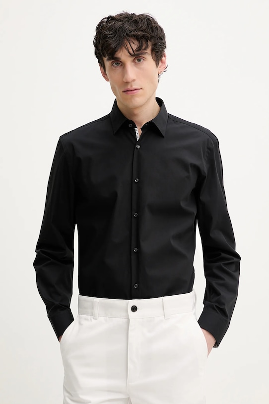Хлопковая рубашка Hugo, черный
Хлопковая рубашка Hugo, черный