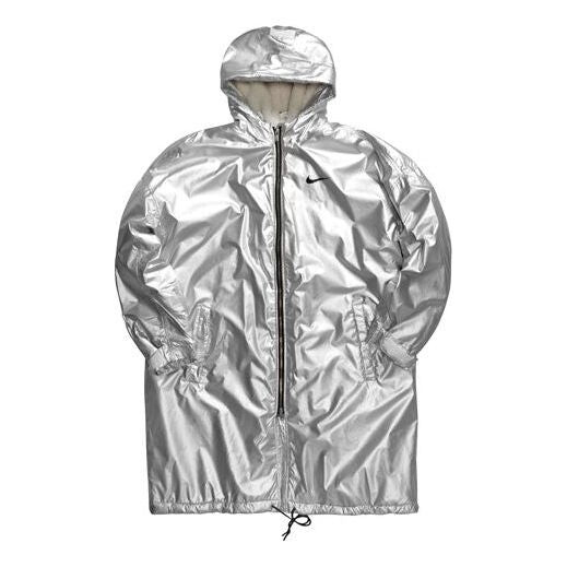 Куртка nrg ti parka x fear of god jacket 'metalic silver' Nike, серебряный
Куртка nrg ti parka x fear of god jacket 'metalic silver' Nike, серебряный