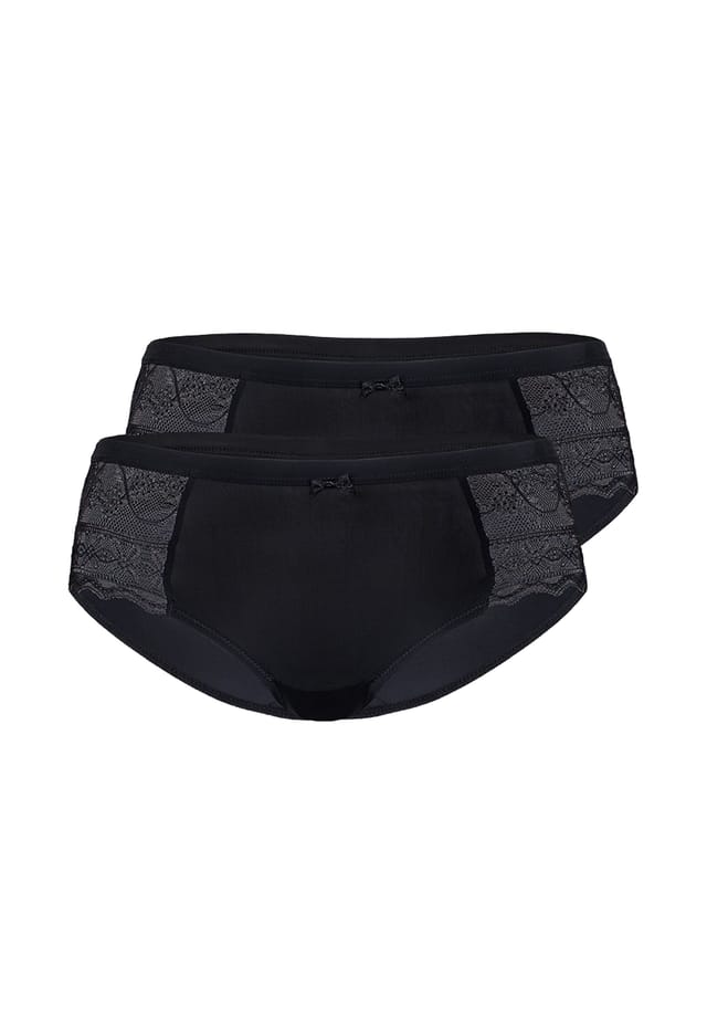 Трусики кружевные 2 шт. в упаковке Sassa, черный
Трусики кружевные 2 шт. в упаковке Sassa, черный