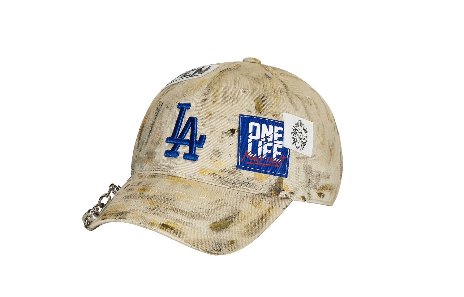 MLB Хлопковая бейсболка унисекс цвета хаки
MLB Хлопковая бейсболка унисекс цвета хаки