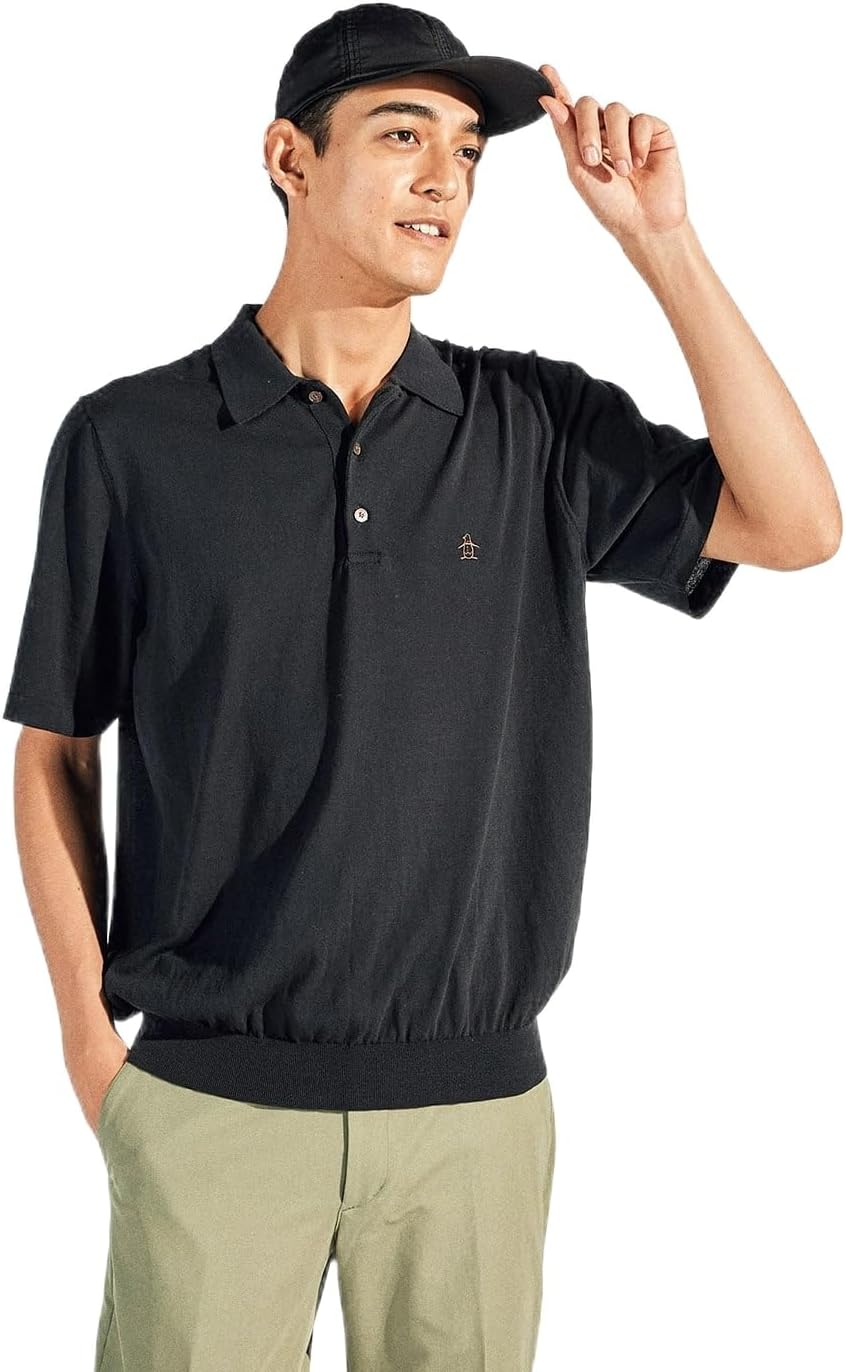 Мужская поло-рубашка с коротким рукавом Manning Wear MG5SHS04M, плотная вязка, производство Япония, для гольфа Munsingwear, черный
Мужская поло-рубашка с коротким рукавом Manning Wear MG5SHS04M, плотная вязка, производство Япония, для гольфа Munsingwear, черный