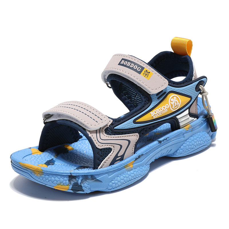Дышащие и износостойкие детские сандалии для детей BOBDOG, черный/синий
Дышащие и износостойкие детские сандалии для детей BOBDOG, черный/синий