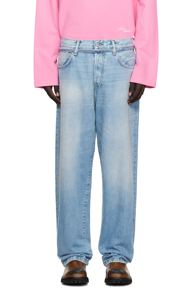 Acne Studios Синие свободные джинсы Toj 1991 года
Acne Studios Синие свободные джинсы Toj 1991 года