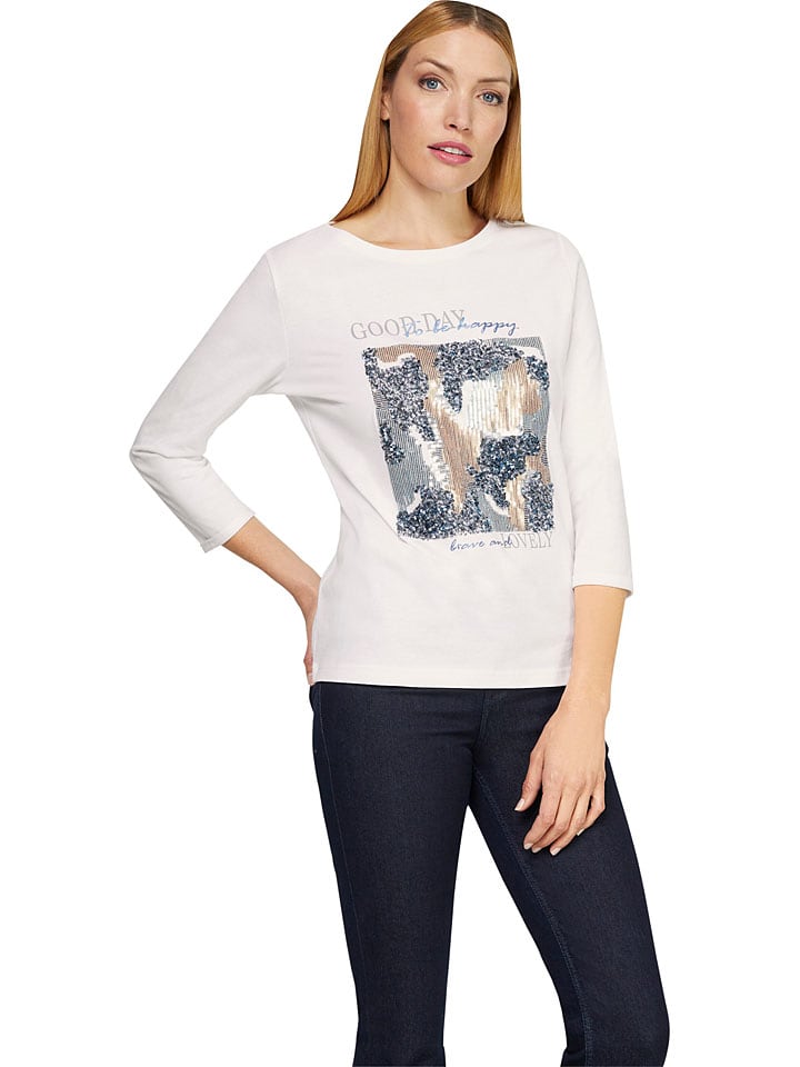 Heine Футболка с длинными рукавами кремового цвета
Heine Футболка с длинными рукавами кремового цвета