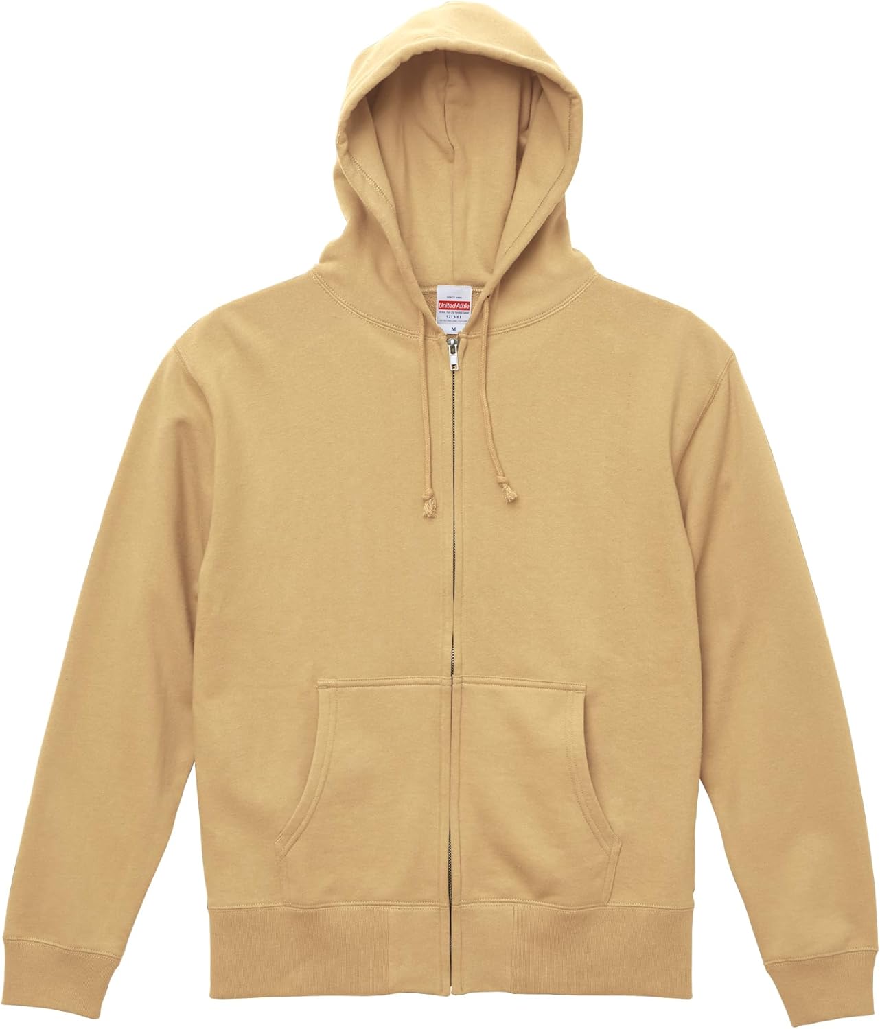Мужская толстовка на молнии United Athle 521301, 283 г, на флисовой подкладке, песочный/хаки
Мужская толстовка на молнии United Athle 521301, 283 г, на флисовой подкладке, песочный/хаки