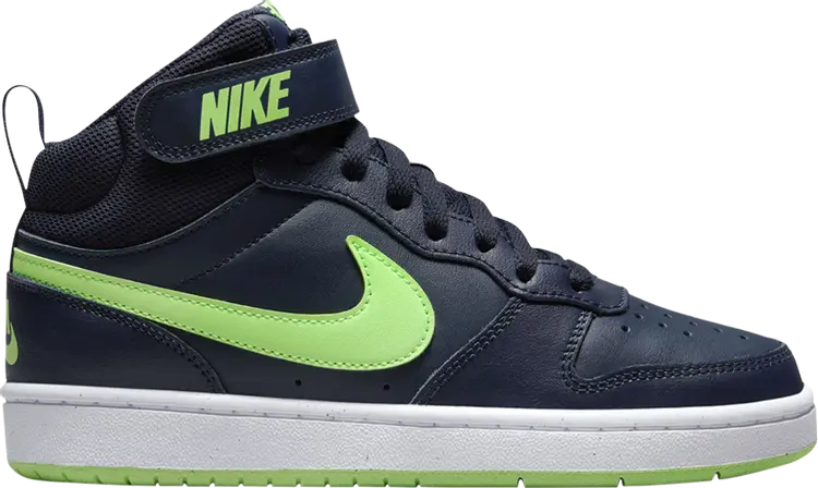 Кроссовки Court Borough Mid 2 GS 'Dark Obsidian Lime Blast', синий
Кроссовки Court Borough Mid 2 GS 'Dark Obsidian Lime Blast', синий