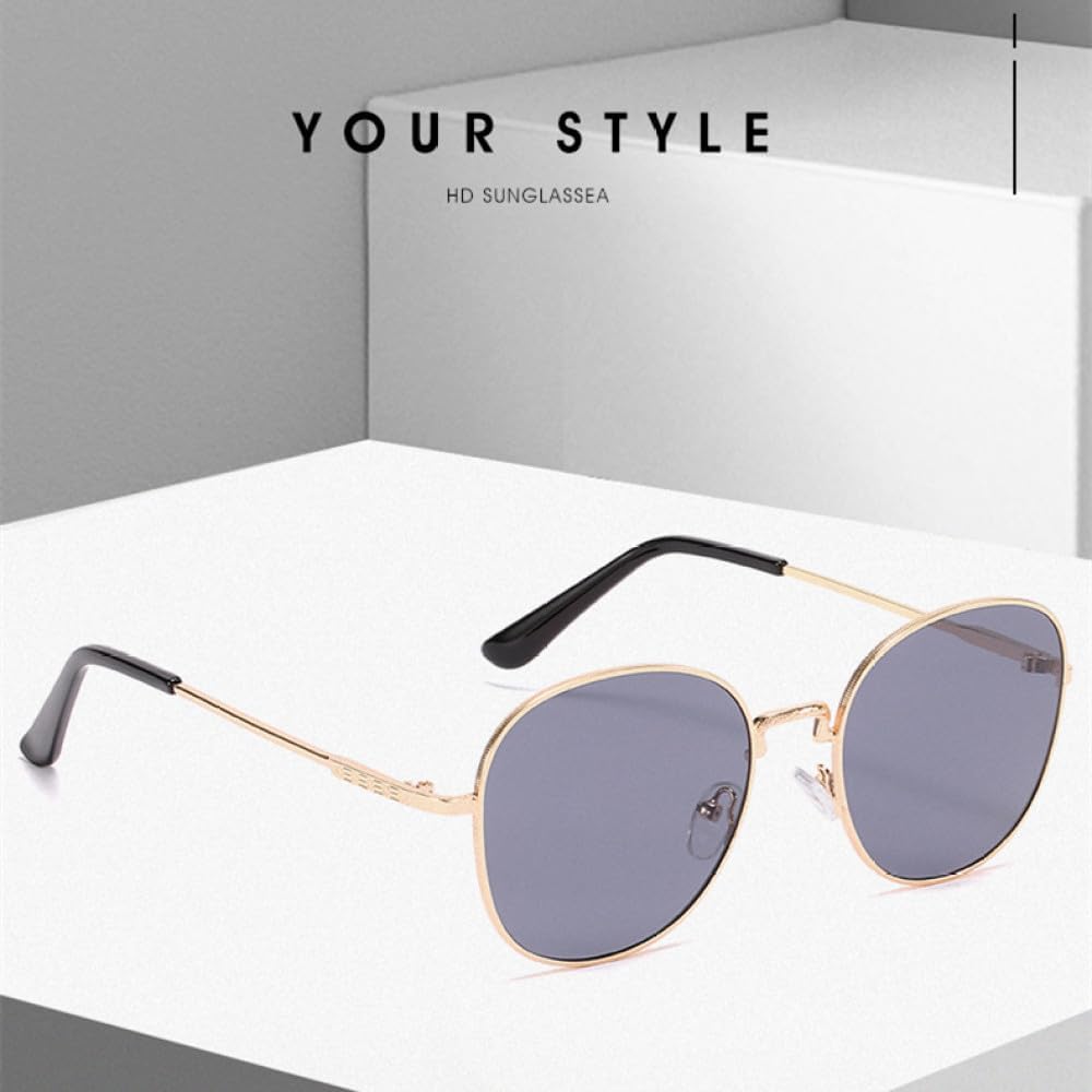 Черные и розовые круглые солнцезащитные очки для женщин в стиле ретро, летние аксессуары для мужчин, солнцезащитные очки UV400 с металлической оправой для вождения MTZJH, C3
Черные и розовые круглые солнцезащитные очки для женщин в стиле ретро, летние аксессуары для мужчин, солнцезащитные очки UV400 с металлической оправой для вождения MTZJH, C3