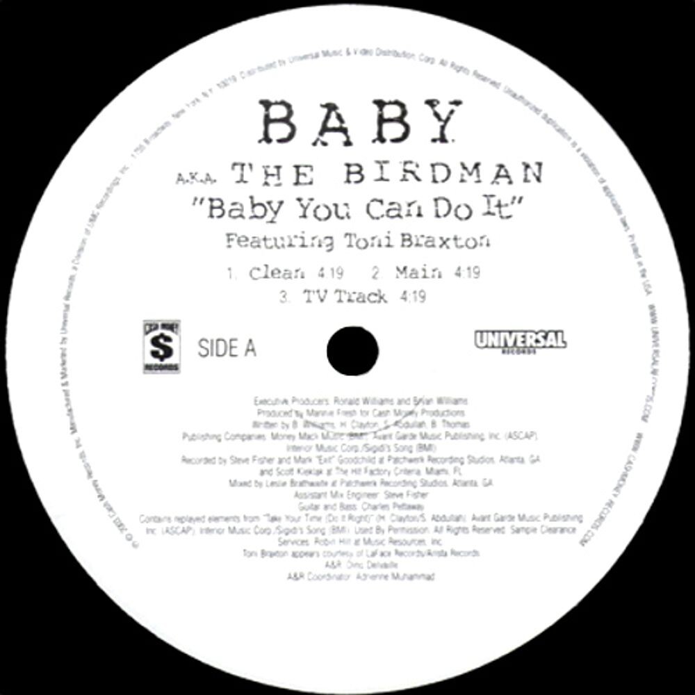 Виниловая пластинка LP Baby You Can Do It (12") - Baby
Виниловая пластинка LP Baby You Can Do It (12") - Baby