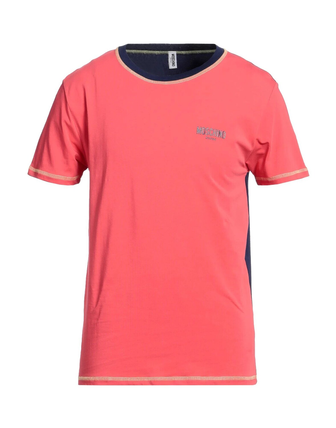 Футболка Moschino, коралл 
Футболка Moschino, коралл