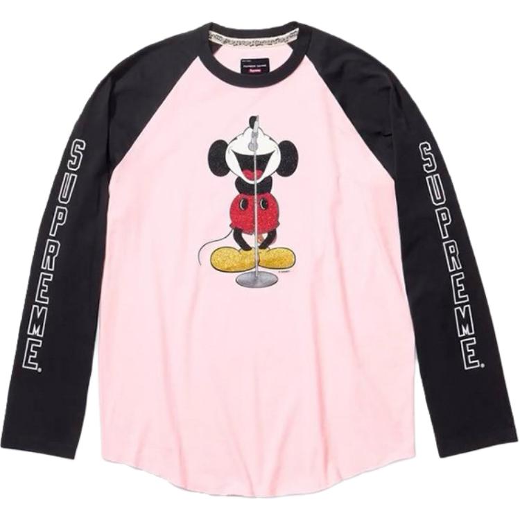 Футболка с длинными рукавами реглан Unisex Supreme, розовый
Футболка с длинными рукавами реглан Unisex Supreme, розовый