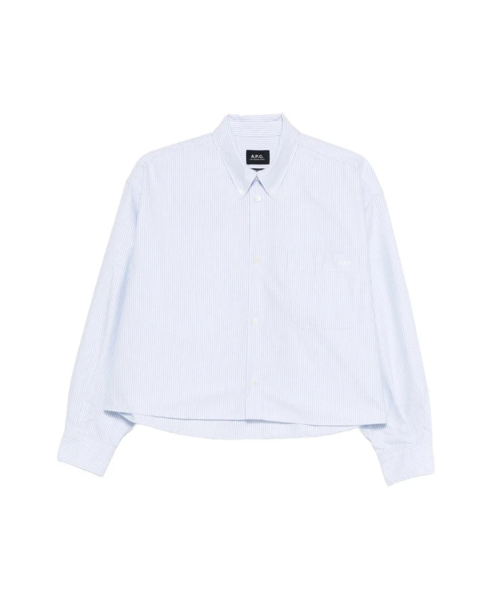 Рубашка София на пуговицах A.P.C., синий
Рубашка София на пуговицах A.P.C., синий
