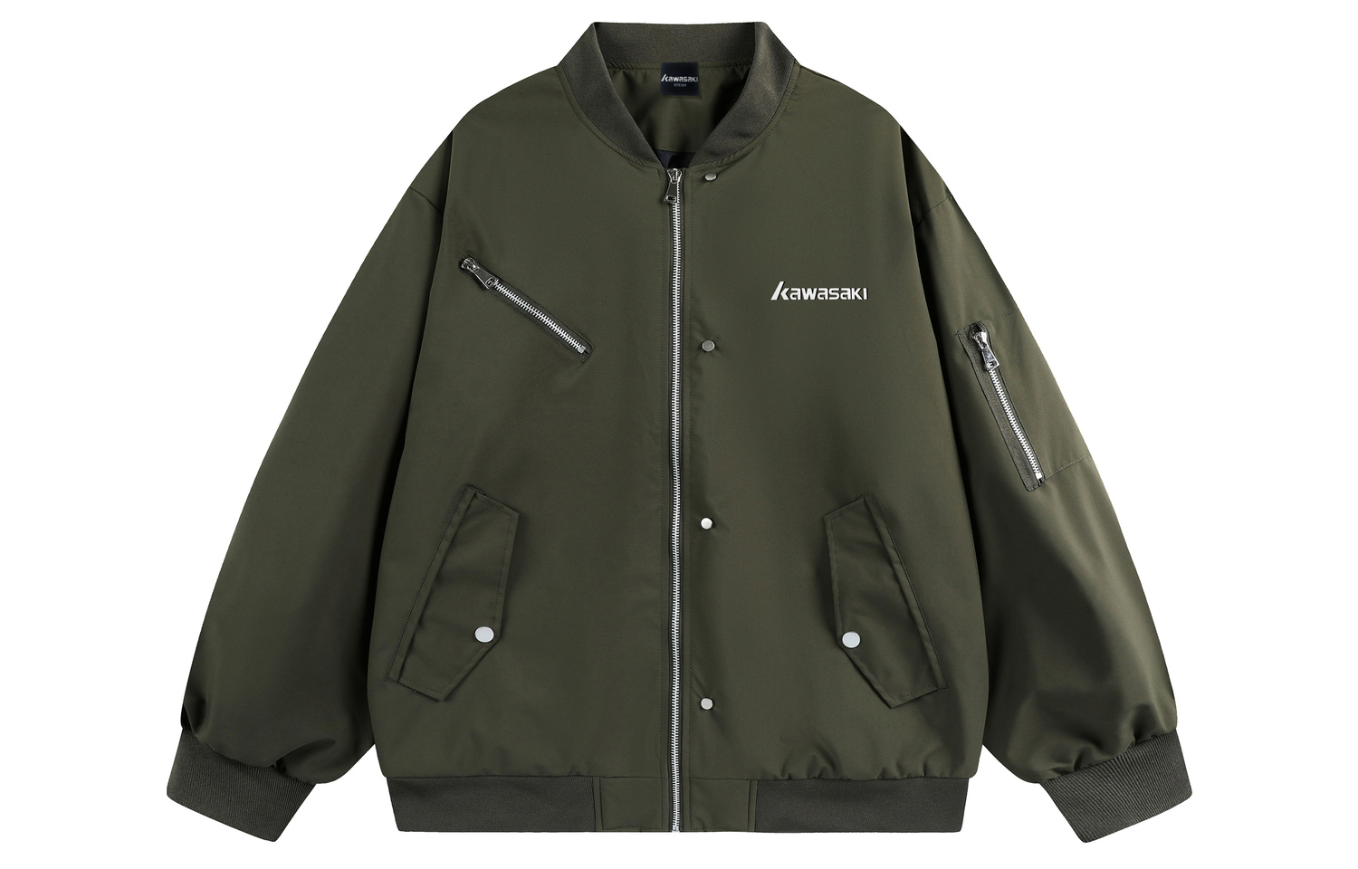 Kawasaki Куртка Unisex, Army Green
Kawasaki Куртка Unisex, Army Green