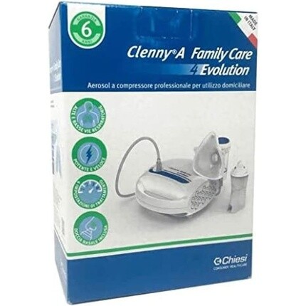 Chiesi Farmaceutici Clenny A Family Pack Полный комплект аэрозольных принадлежностей
Chiesi Farmaceutici Clenny A Family Pack Полный комплект аэрозольных принадлежностей